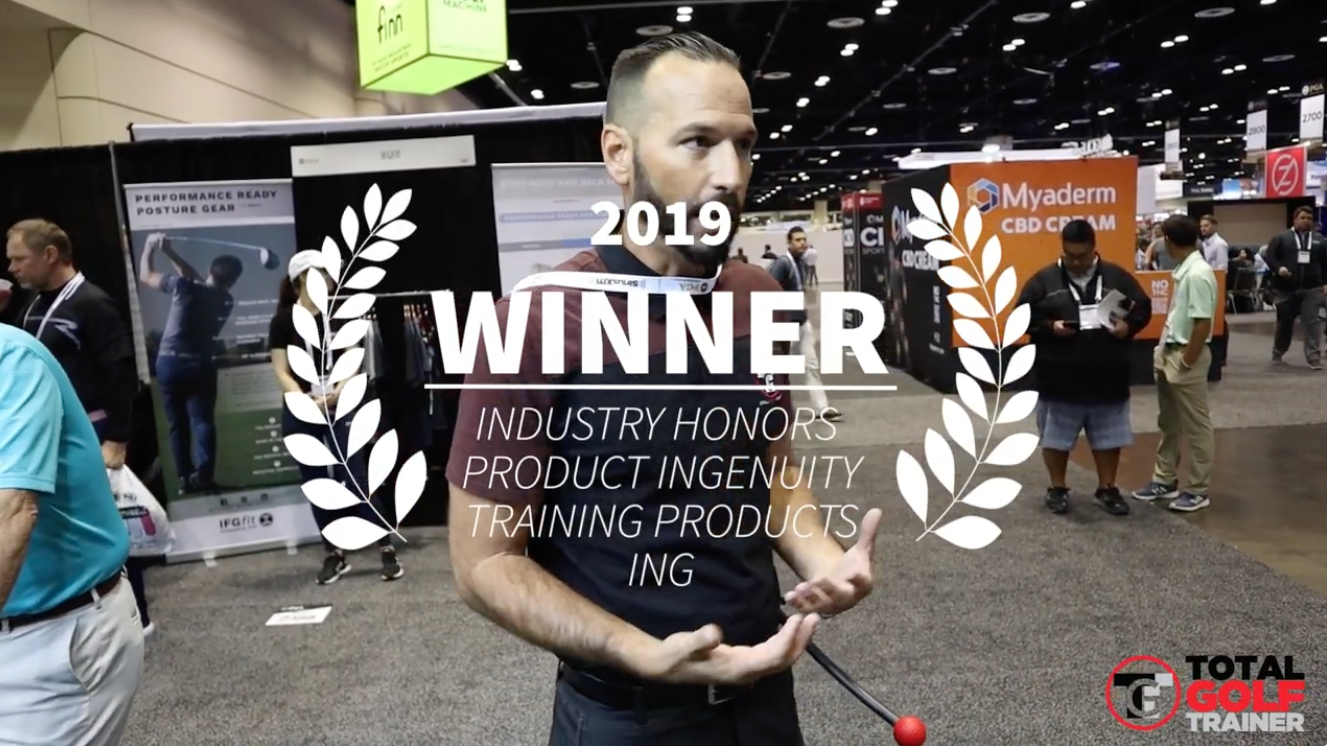 Total Golf Trainer wins 2019 PGA Show Product Ingenuity Award